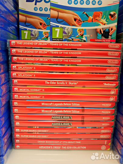 Игры Оптом PS4 / PS5 / Nintendo пак для Евгения
