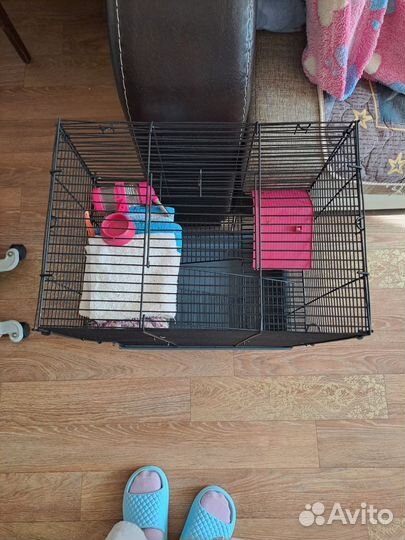 Клетка для грызунов б/у