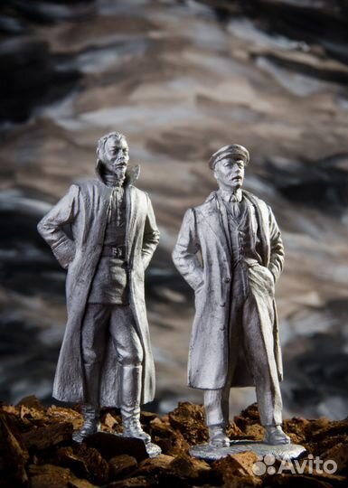 Солдатики (олово)