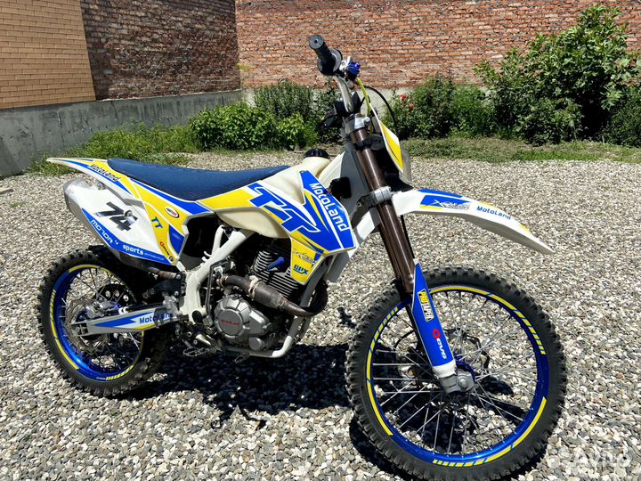 Эндуро мотоцикл мотоланд тт250