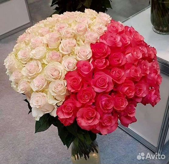 Цветы розы букет