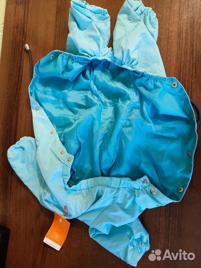 Комбинезон дождевик для собак happy puppy