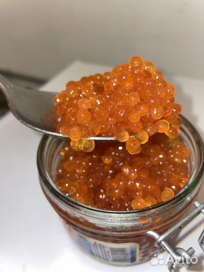 Красная икра горбуши