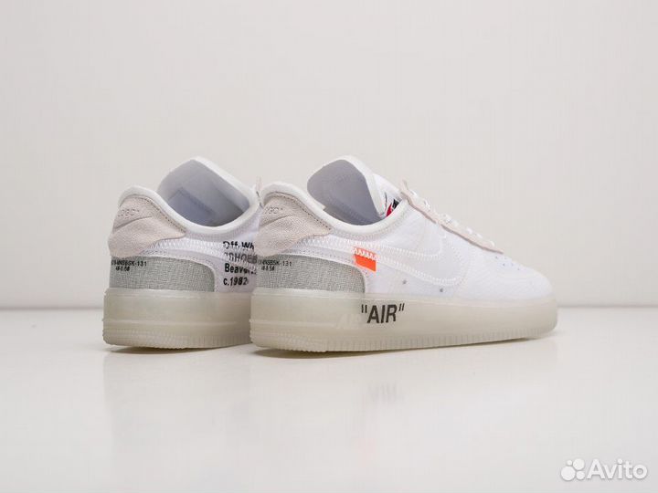 Кроссовки Nike x OFF-White Air Force 1 Low цвет Бе