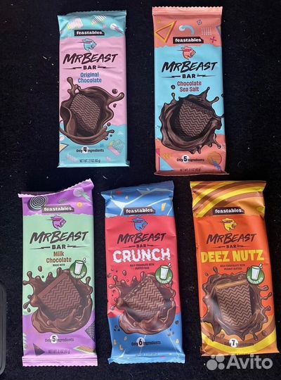 Шоколад Mrbeast feastables