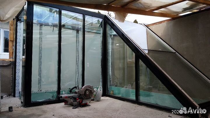 Фасадное остекление