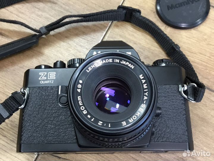 Mamiya ZE Quartz + Mamiya-Sekor E 1:2/50mm