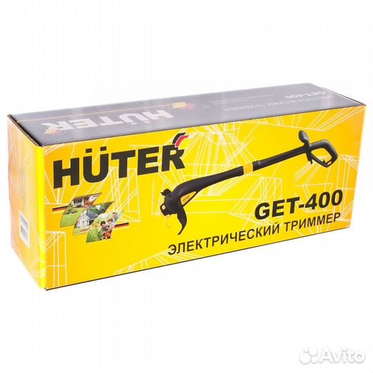 Электрический триммер gеt-400 huter