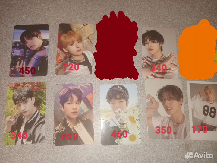 Карты stray kids maxident noesy Christmas Evel