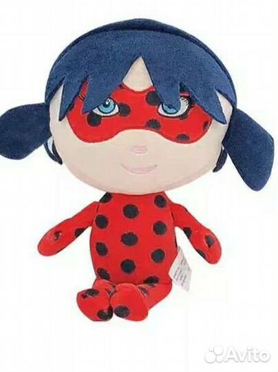 Мягкая игрушка кукла леди баг тикки супер кот