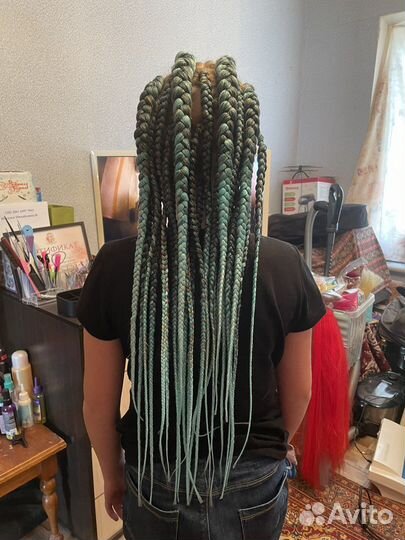 Плетение афрокос