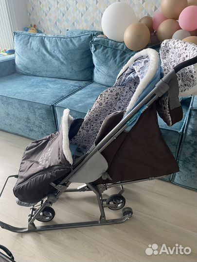 Санки коляска ника