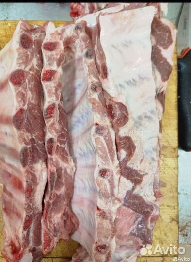 Ребра лента свинина