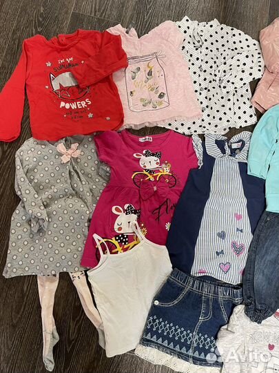 Вещи пакетом на девочку 92