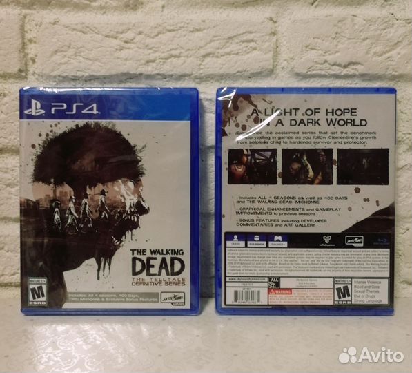 PS4 Walking dead Telltale Definitive Series (нов)