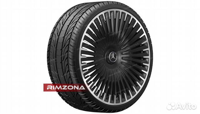Кованые диски R22 на Mercedes EQS V297