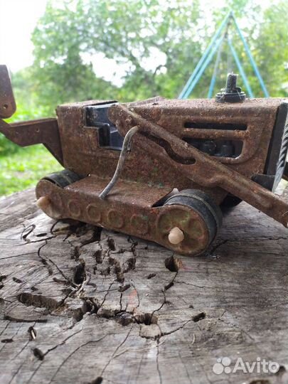 Старый Советский Экскаватор