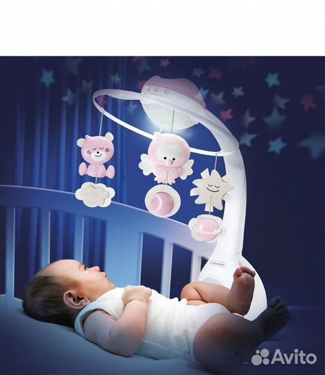 Мобиль на кроватку с проектором