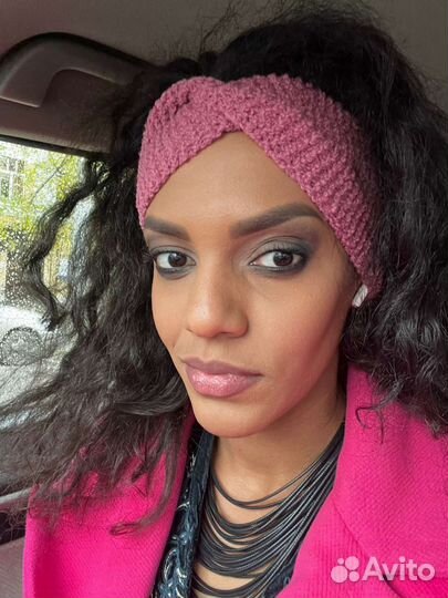 Вязаные повязки для головы