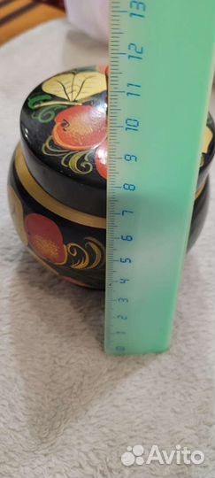 Хохлома сахарница