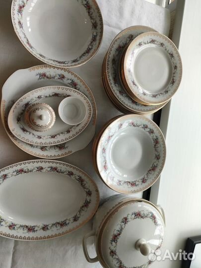 Чешский столовый сервиз