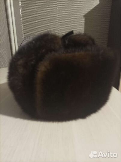 Норковая шапка мужская один сезон