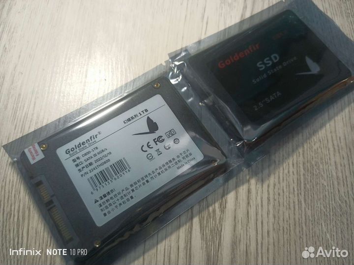 Жесткий диск SSD 1 тб