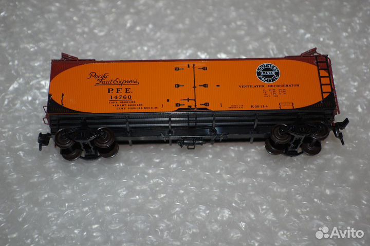 4-осные вагоны производства США, H0(16,5 мм), Кади