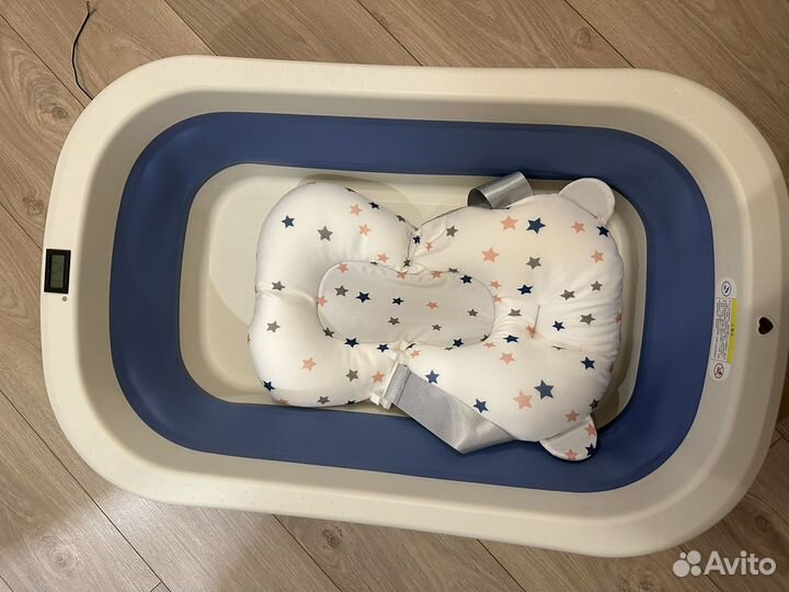 Ванночка для купания с термометром