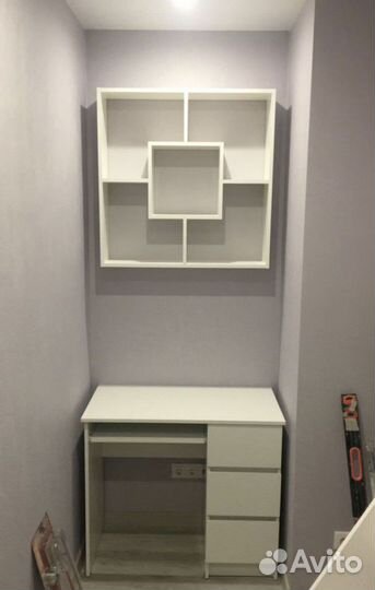 Полка навесная 80х80