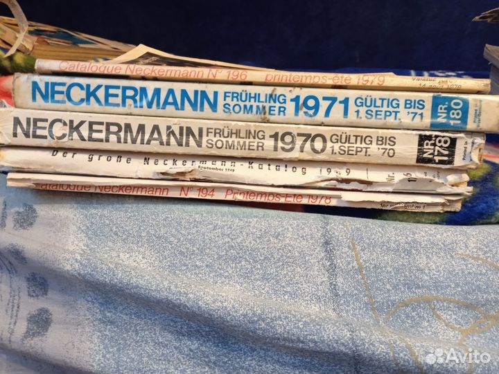 Продаю немецкие каталоги neckermann, schwab