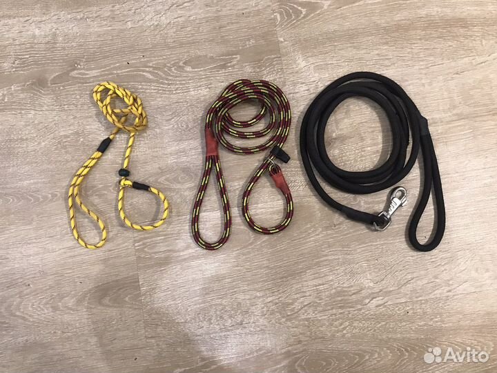 Поводки и ринговки для собак