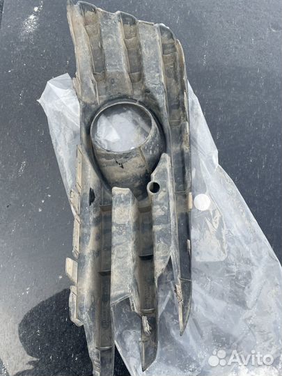 Рамка накладка птф левая Опель Вектра С рейсталинг