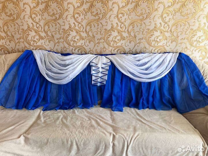 Тюль с ламбрекеном