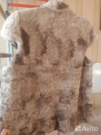 Жилетка меховая женская 48 50 размер