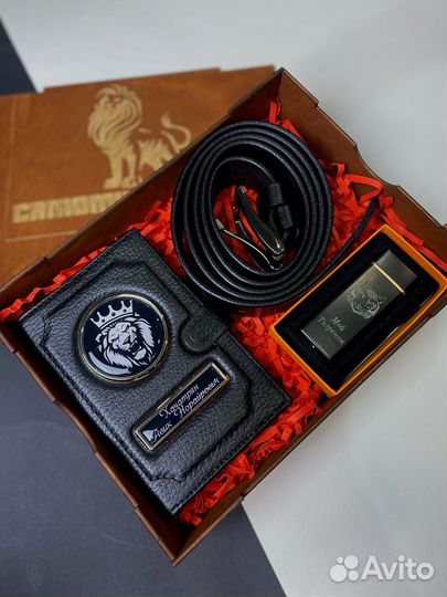 Обложки для документов, брелок с номером, наборы