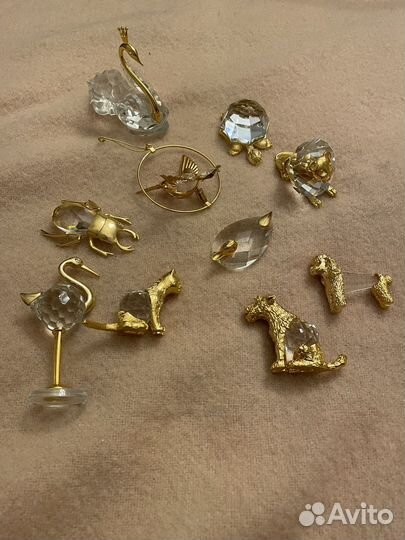 Коллекционные фигурки с кристаллами Swarovski