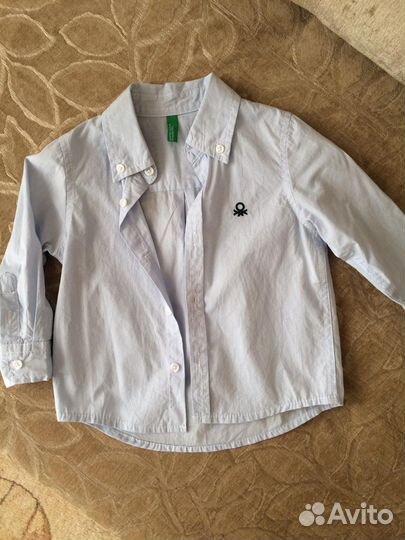 Рубашка для мальчика 80 86