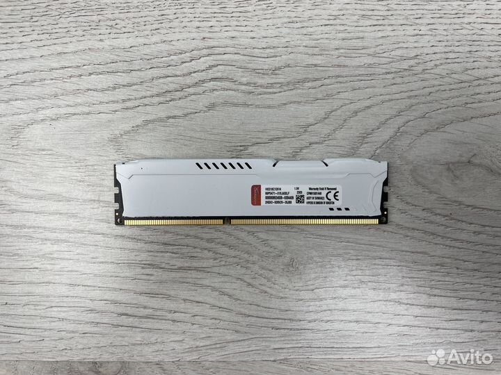 DDR3 4 GB 1600 mhz HyperX Fury для пк Новая