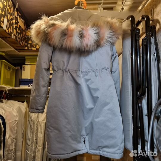 Парка зимняя для девочки 146