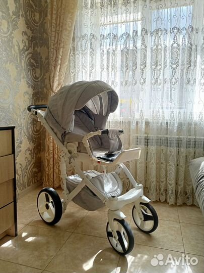 Коляска Адамекс Монте карбон 3в1