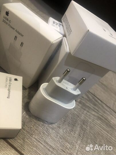 Зарядка на iPhone type c lighting