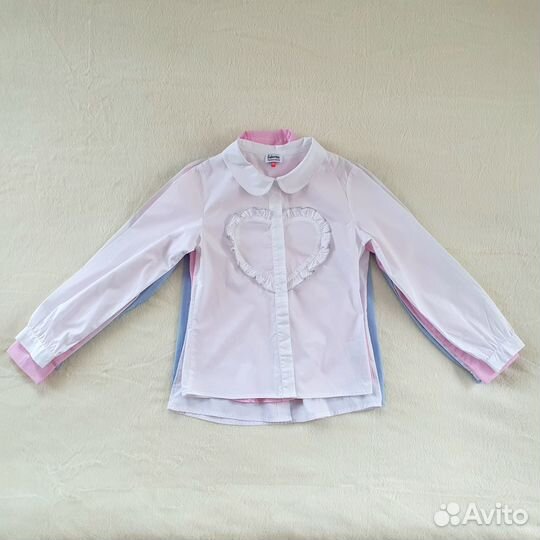 Школьные блузки 140 4шт