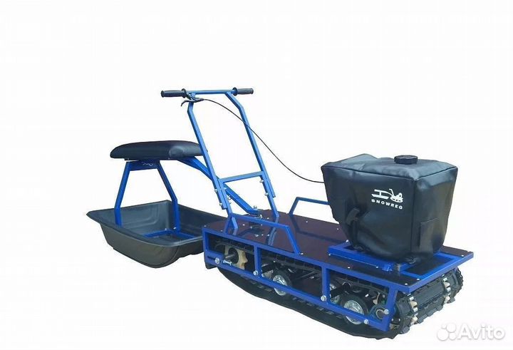 Мотобуксировщик Альбатрос-L 9 с фарой