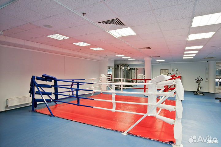 Ринг боксерский напольный на упорах