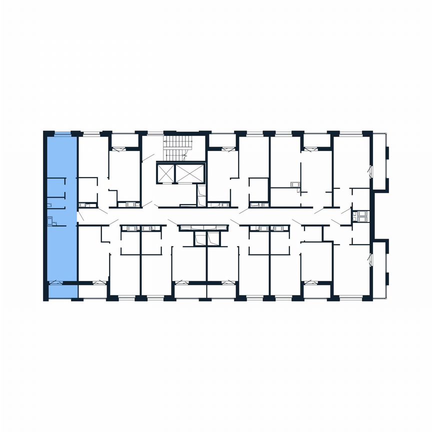 1-к. квартира, 41 м², 7/12 эт.