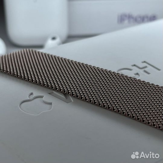 Миланский сетчатый браслет для Apple Watch