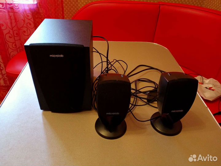 Саб и колонки микролаб м-119