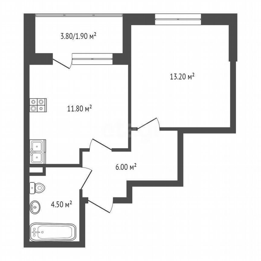 1-к. квартира, 37,5 м², 13/18 эт.