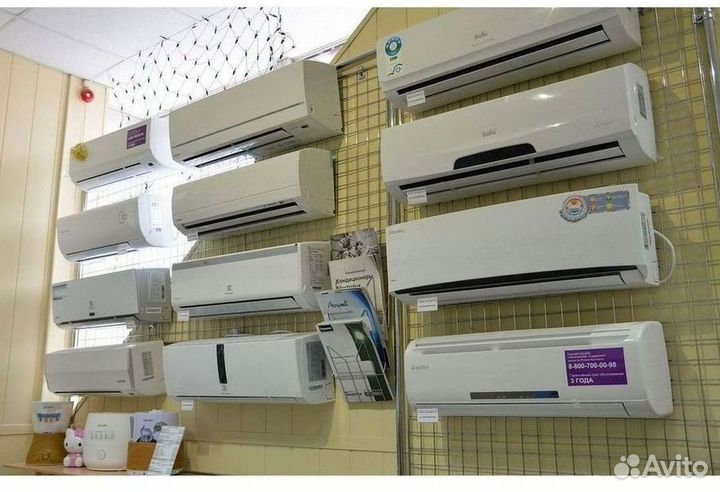 Сплит система с установкой